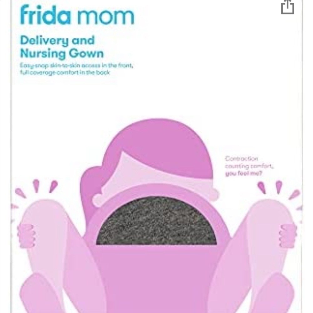 Frida Mom Delivery and Nursing Gown